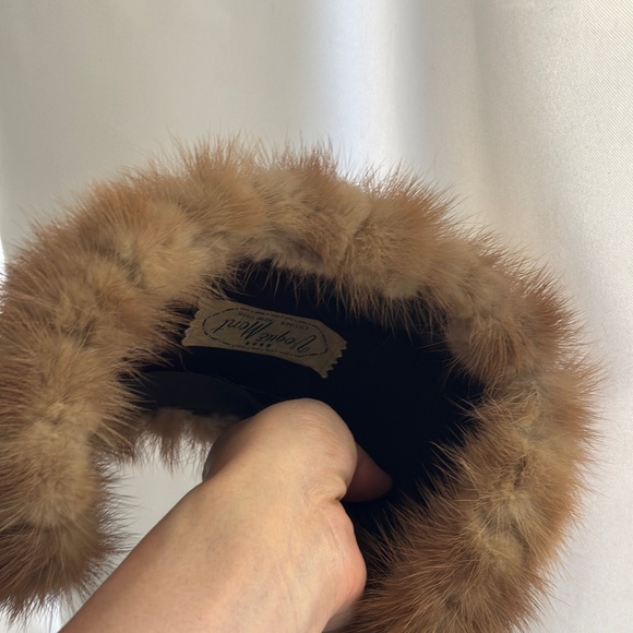 Vintage fur head band medium size - Picture 12 of 16